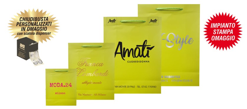Shopper LUSSO VERDI OPACHE